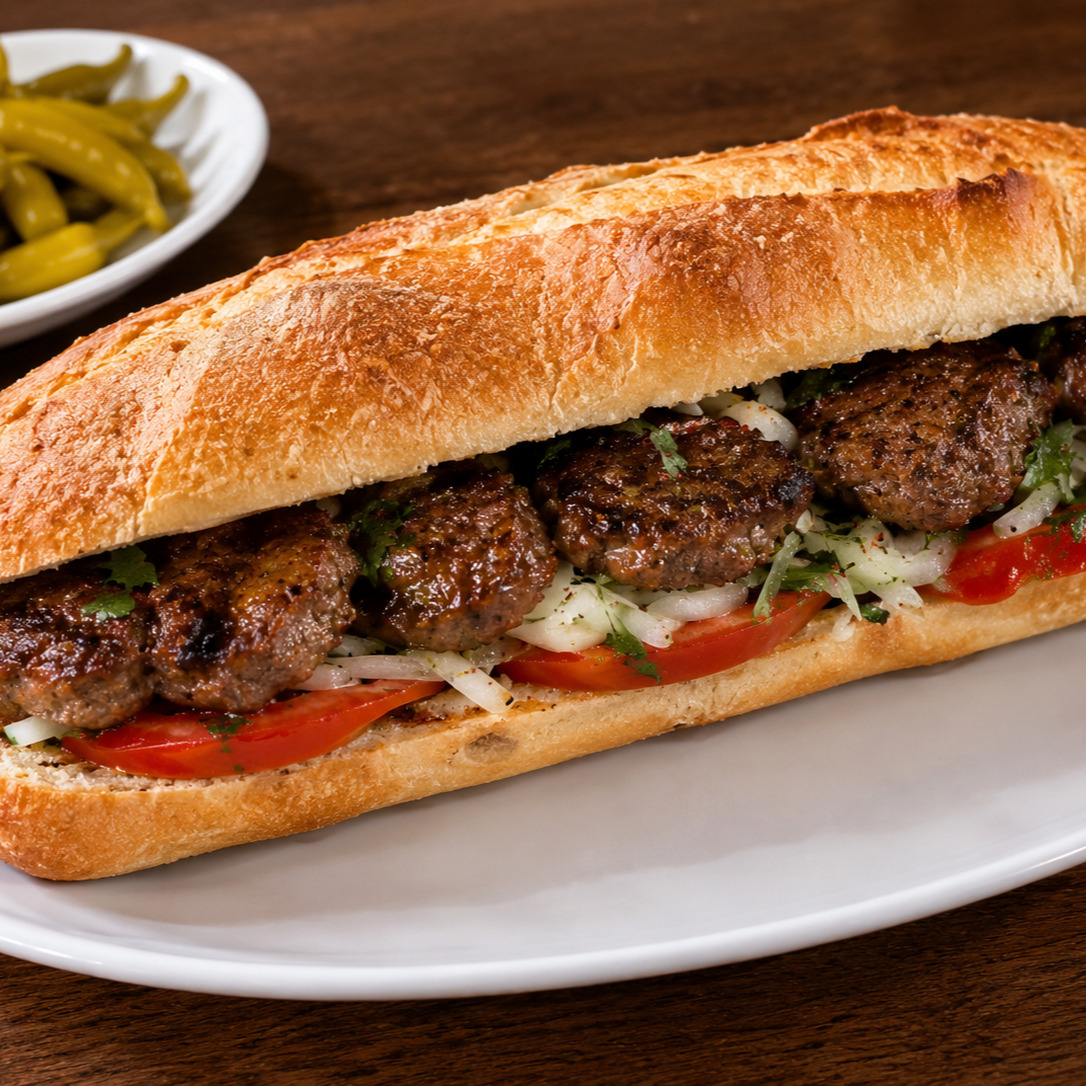 Tam Ekmek Arası Izgara Köfte Menü