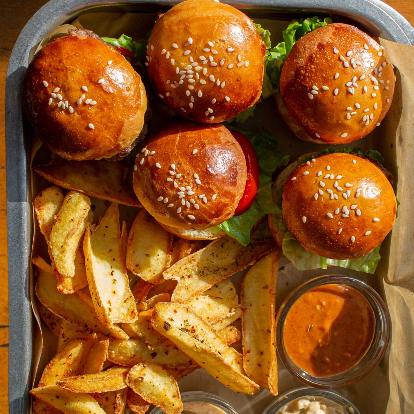Etli Mini Burger 5'li