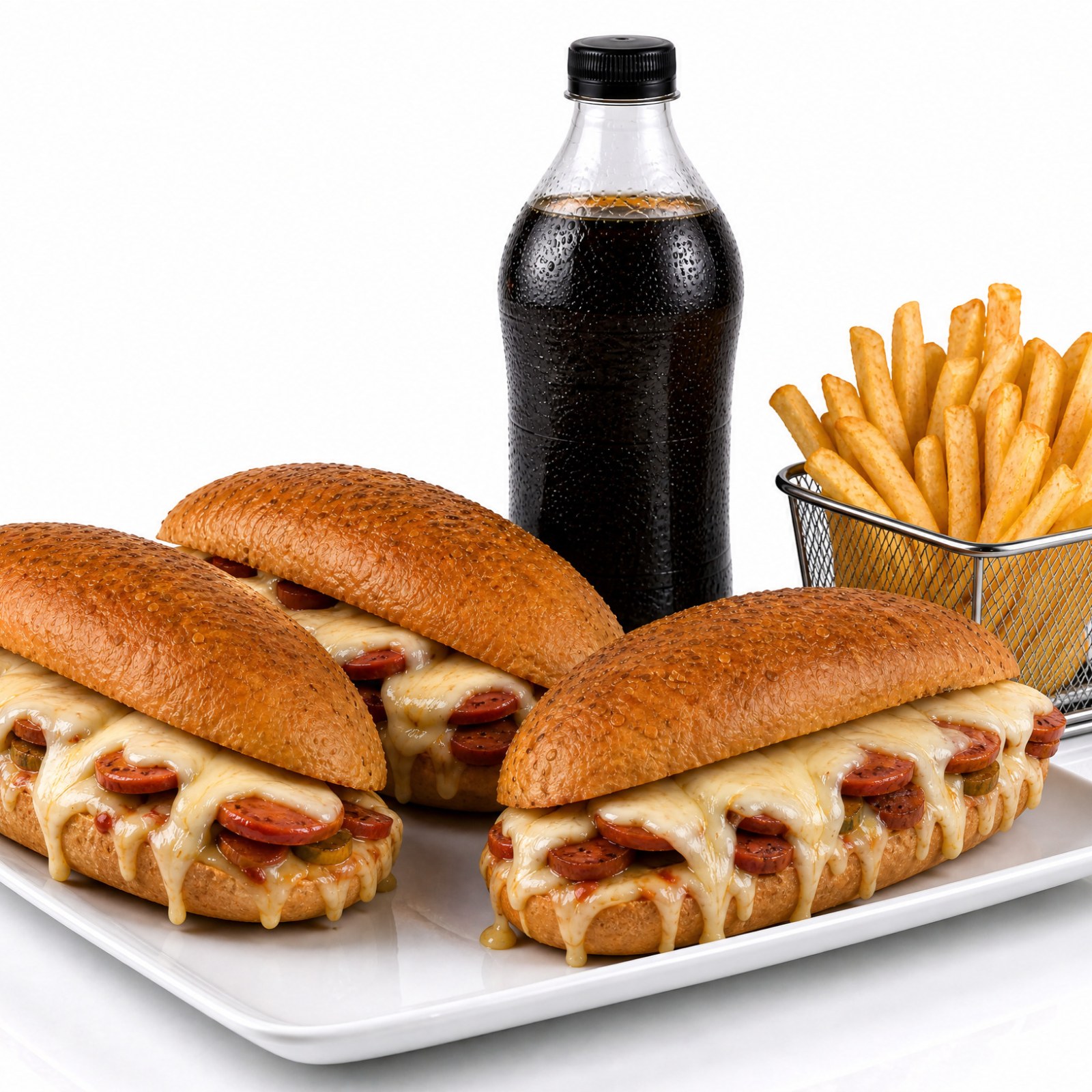3'Lü Kumru Burger Menü