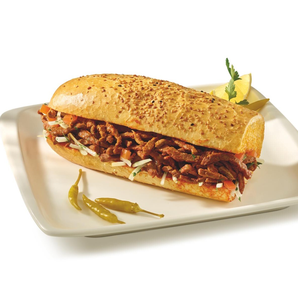 Double Ekmek Arası Et Tantuni