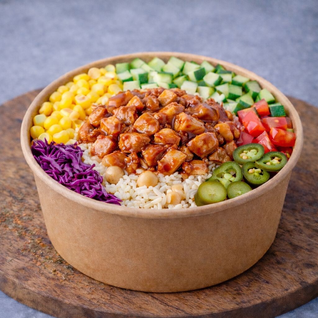 Kovada Barbekü Soslu Tavuk Pilav