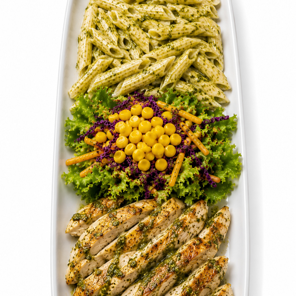 Pesto Soslu Tavuk