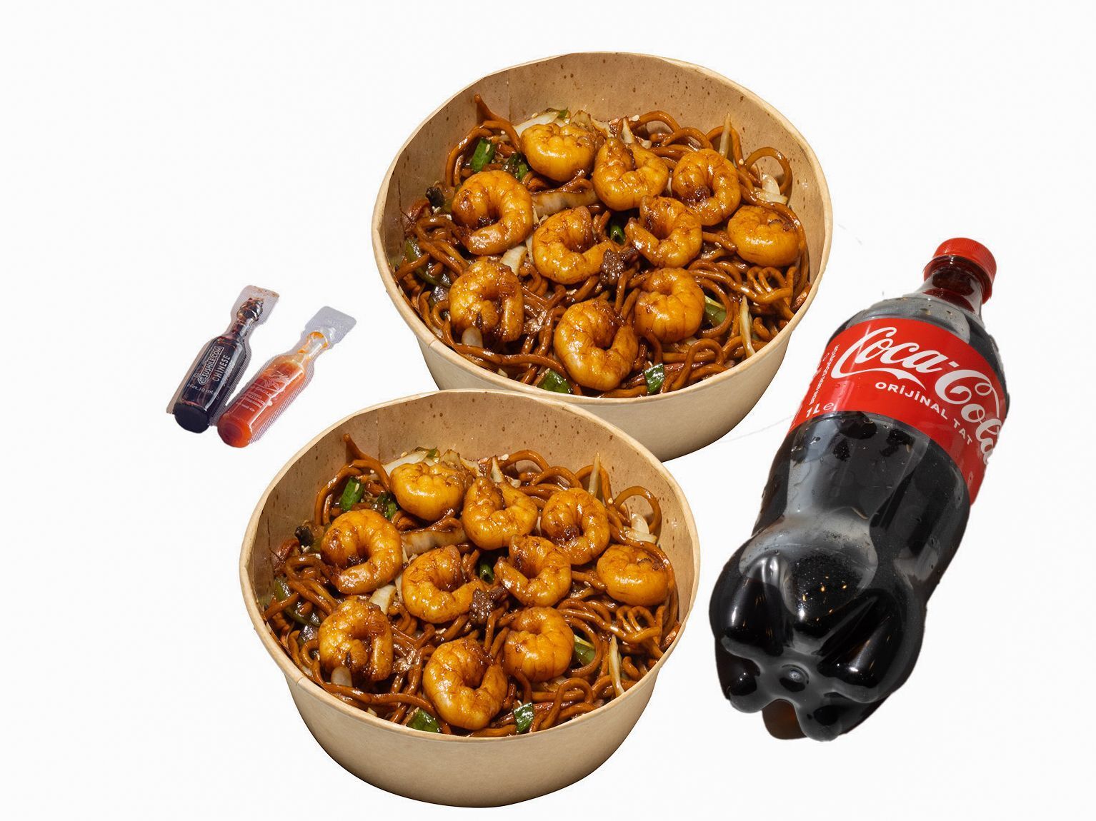 2'li Karidesli Noodle Menü