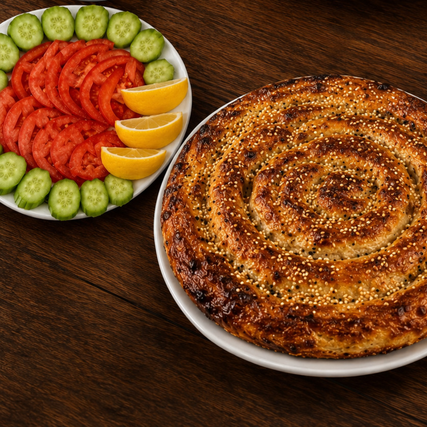 Pastırma, Küflü Ve Kaşarlı Somun