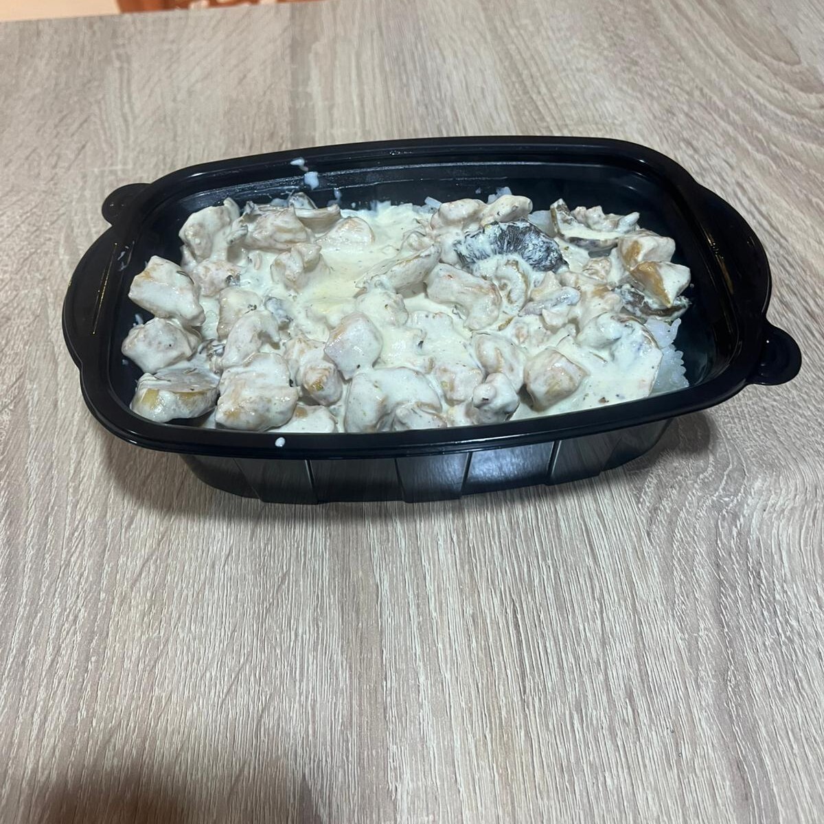 Alfredo Tavuklu Mantarlı Pilav