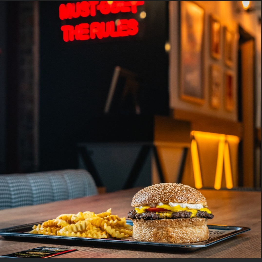 Jr. Truffled Cheeseburger