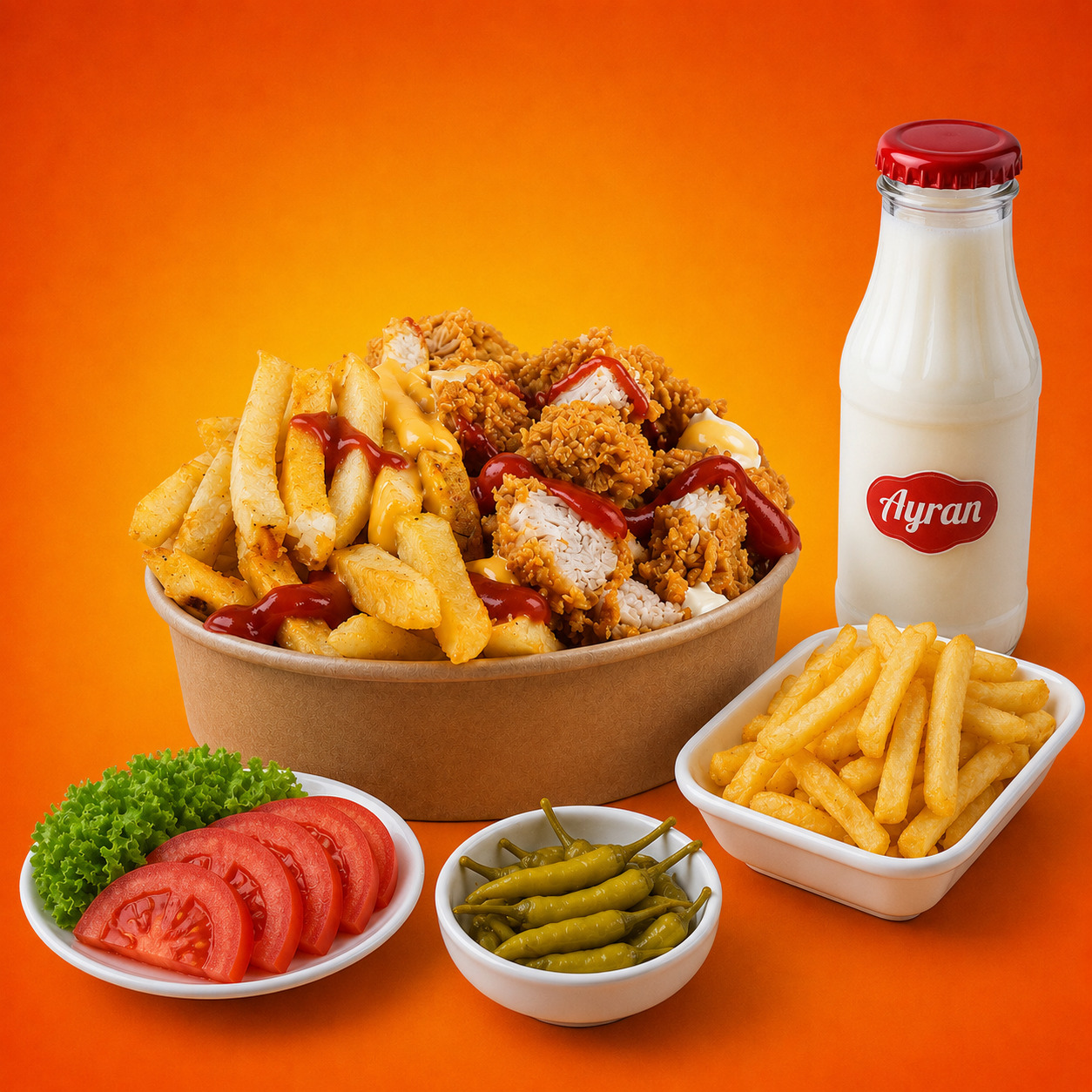 Tenders Çıtır Bowl Menü