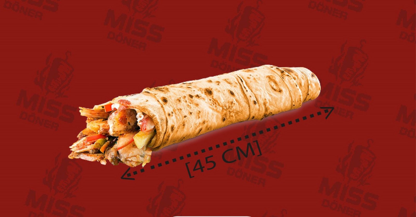 Large Tavuk Zurna Dürüm (100 gr.)