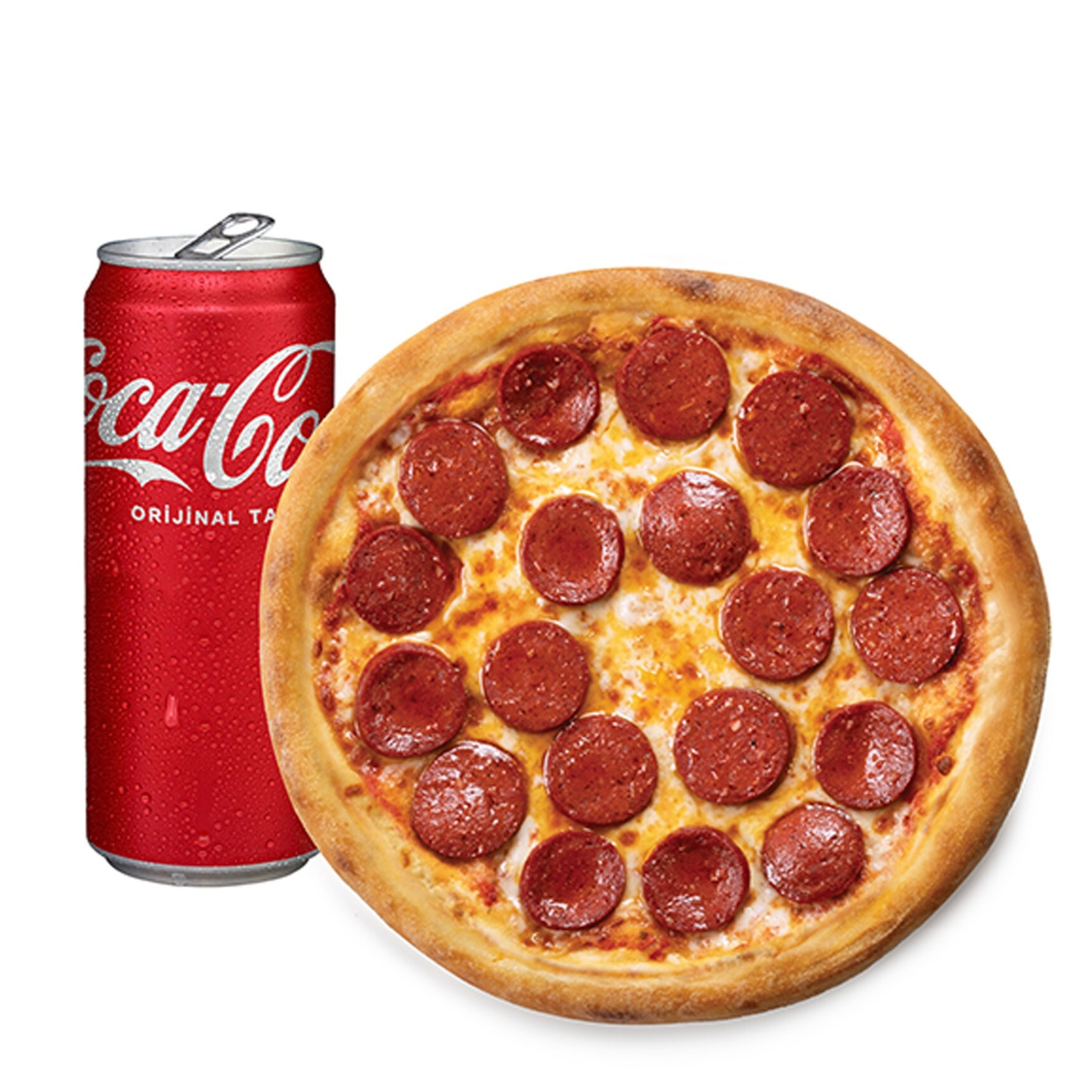 Büyük Boy Sucuk Dünyası Pizza Menü