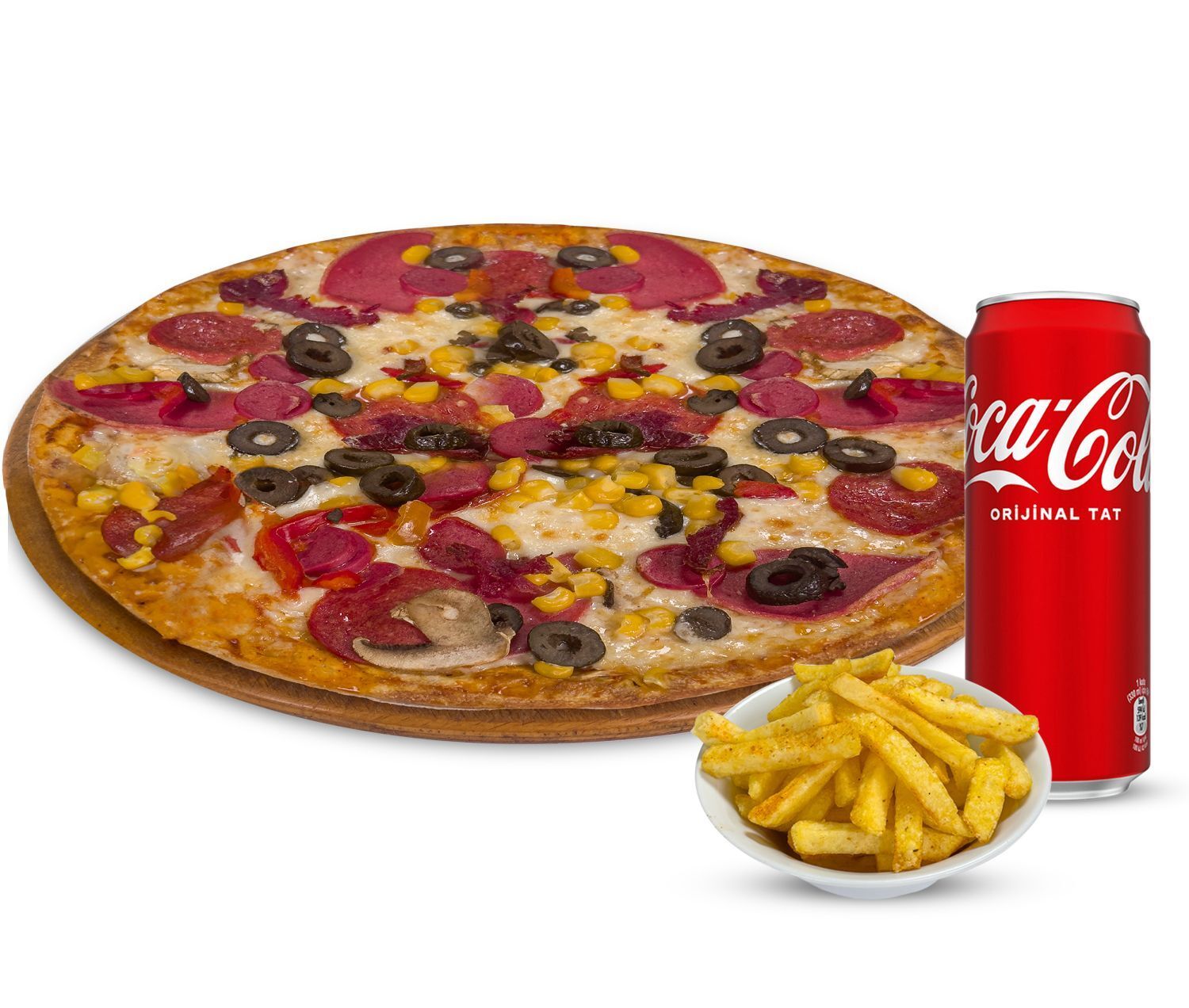 Orta Boy Pizza Menü