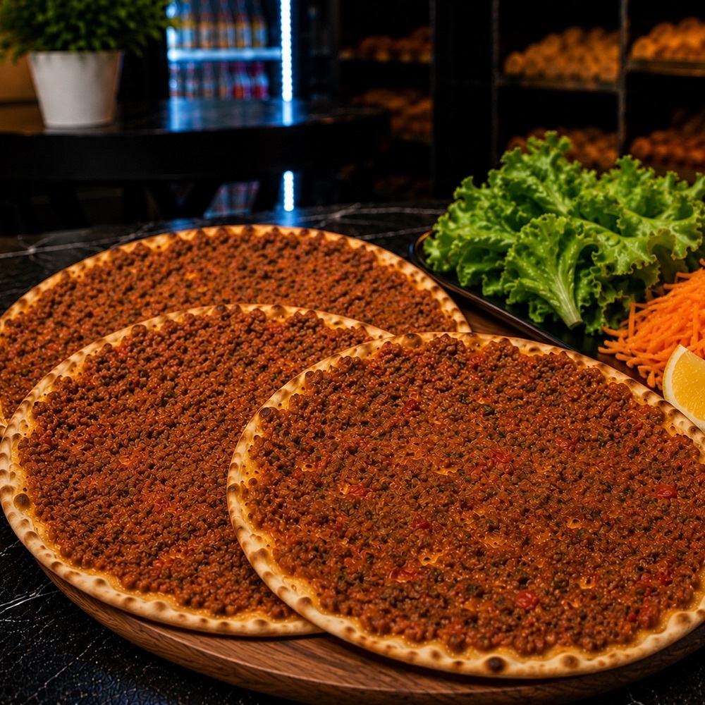 🤌3'lü daire Lahmacun Menü (şefin favorisi)