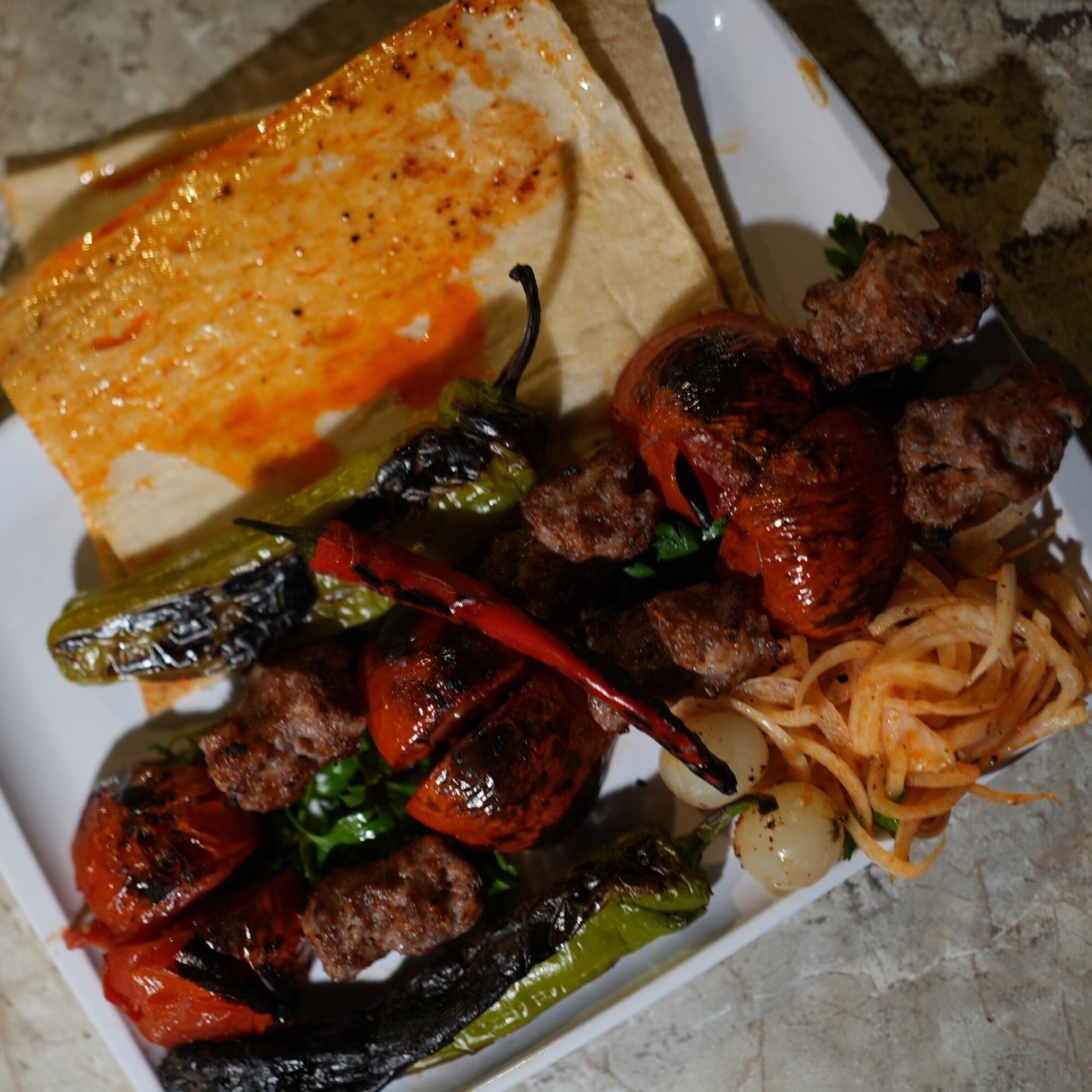 Domatesli Kebap