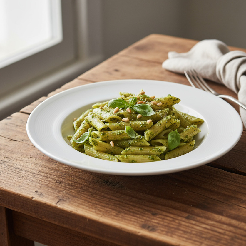 Pesto Soslu Makarna