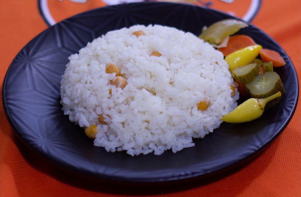 Nohutlu Pilav