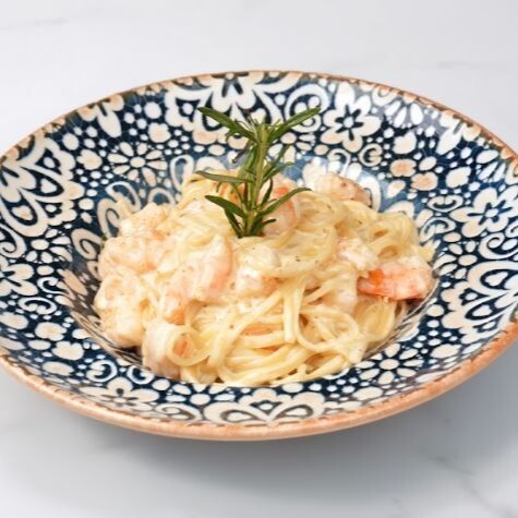 Deniz mahsullü Linguini