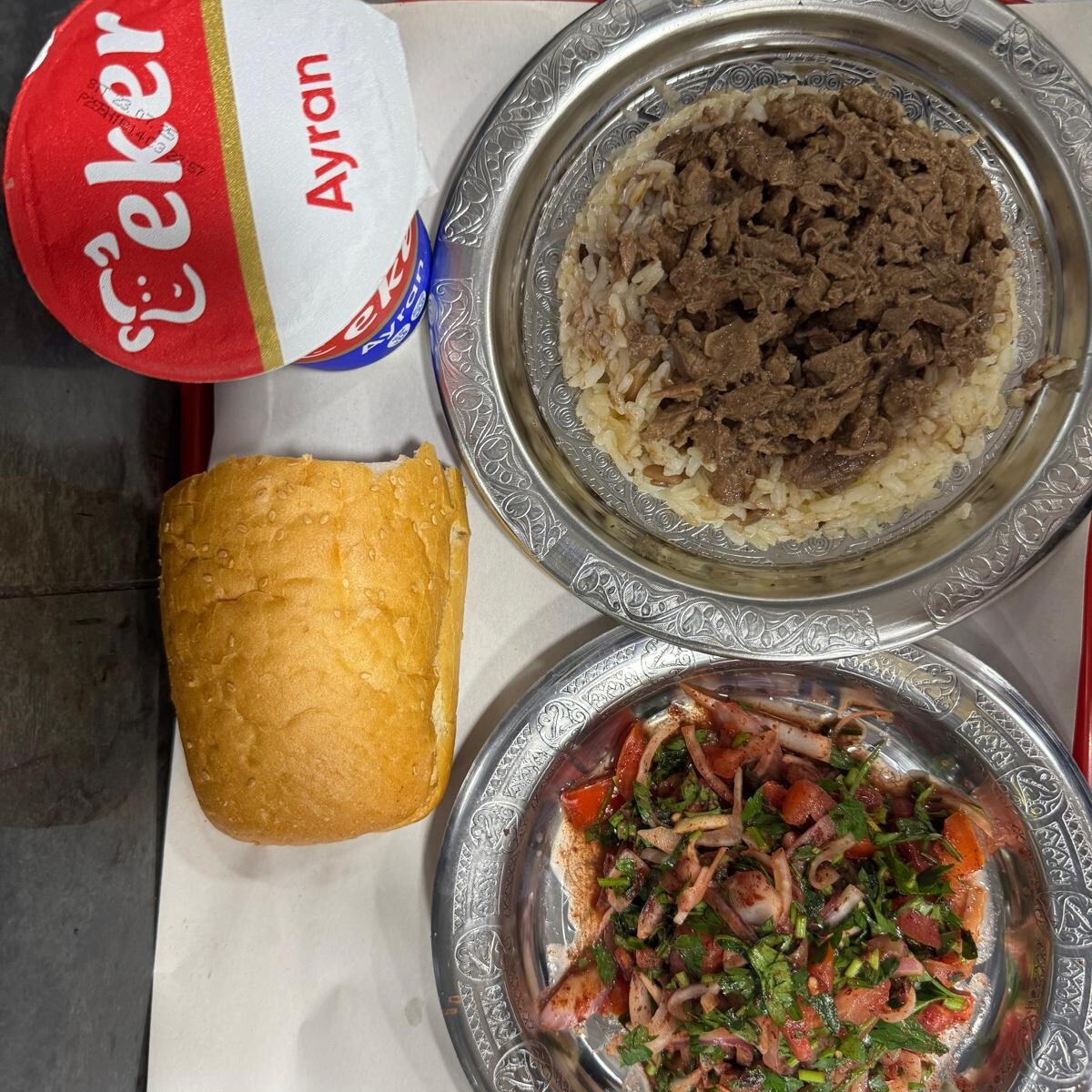 Pilav Üstü Et Kavurma (80 Gr) Menü