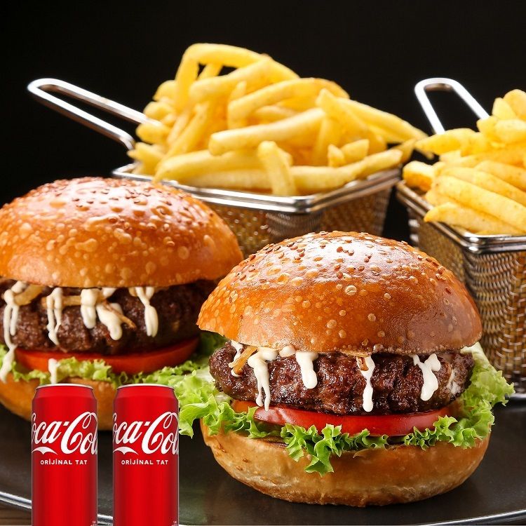 Twice Burger Menü