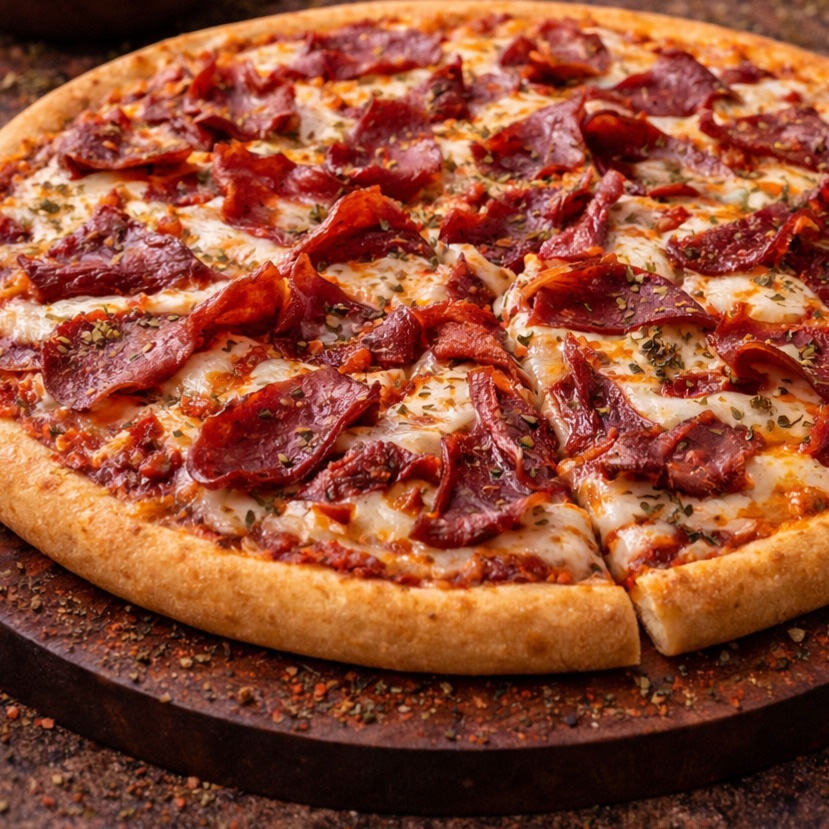 Bastırmam Pizza (Orta Boy)
