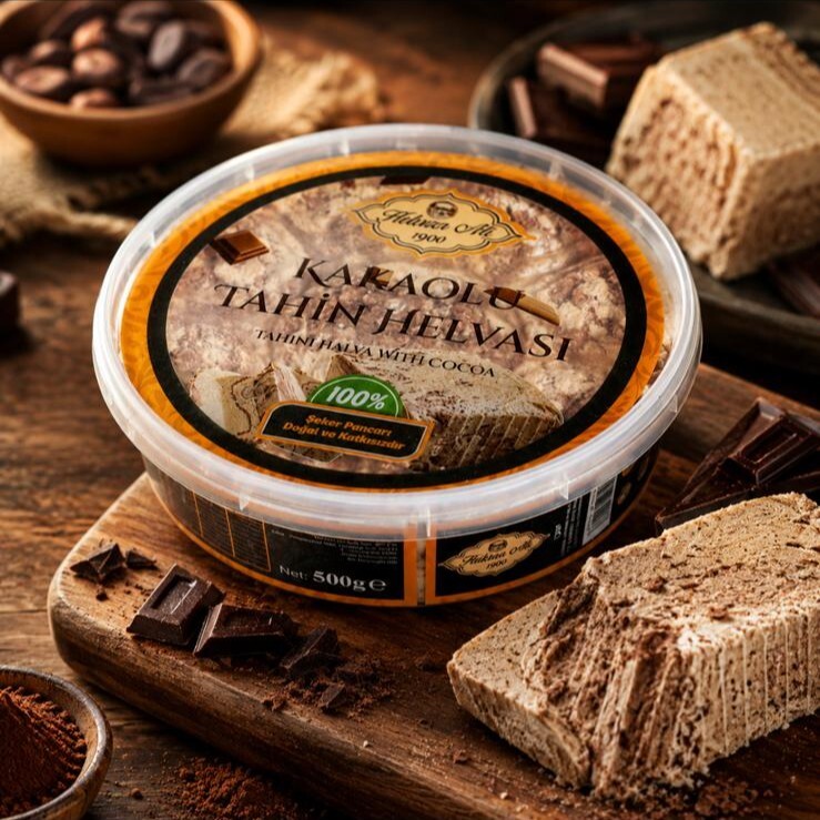 Kakaolu Mozaik Tahin Helvası 500 gr