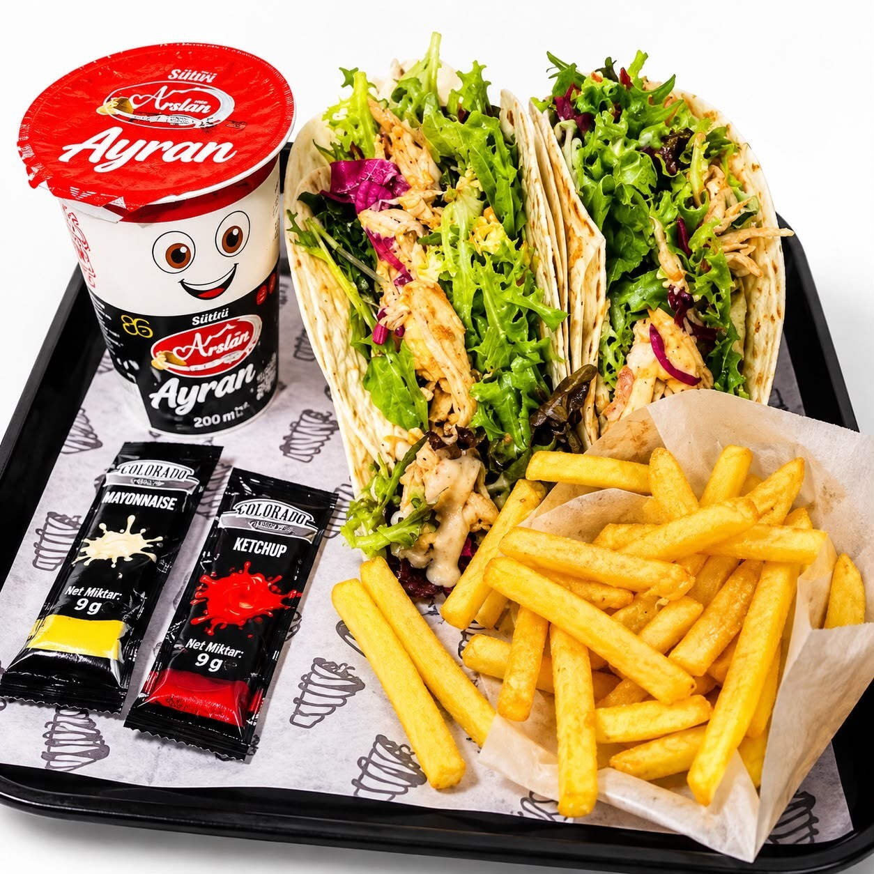 2'li Taco Ayran Menü