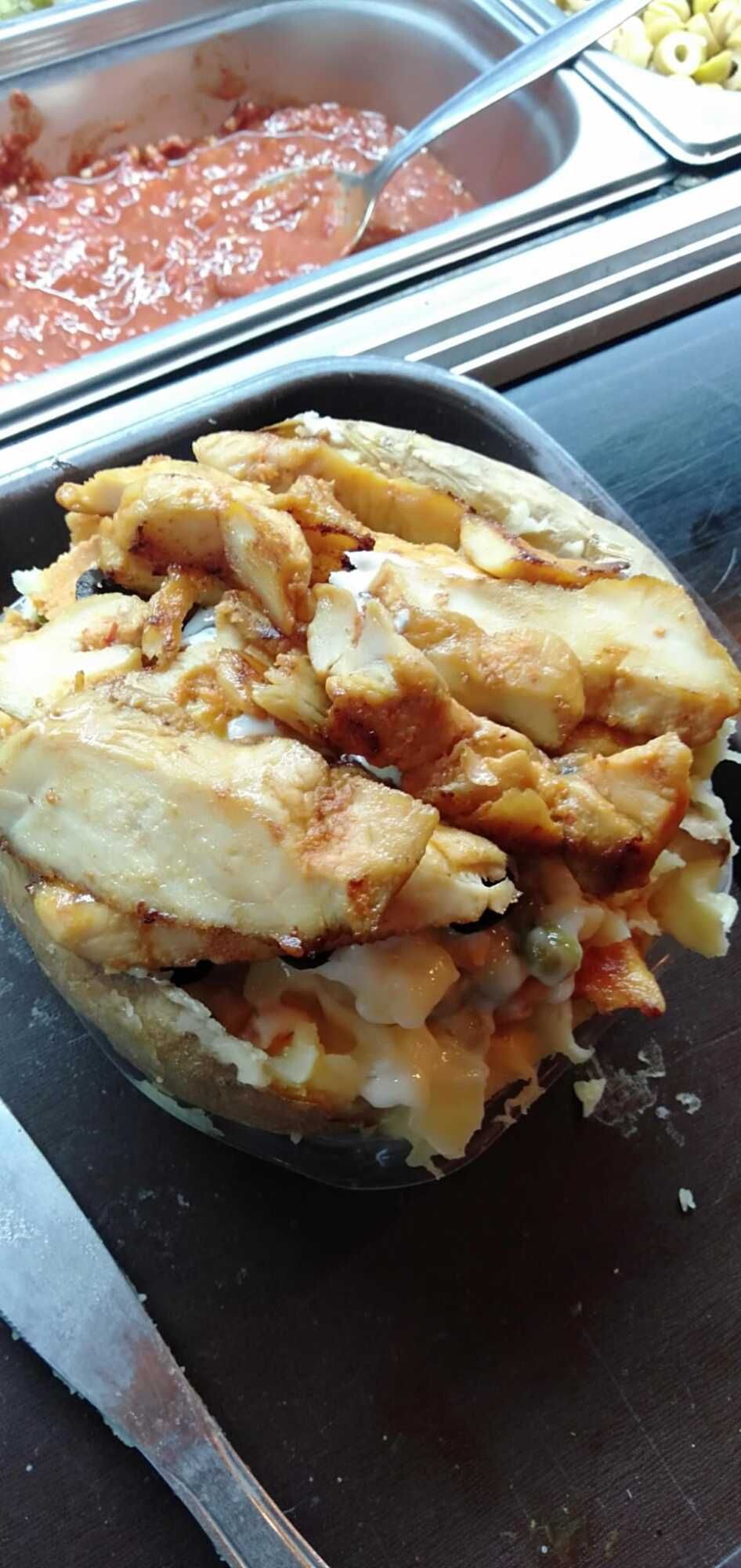 Izgara Tavuklu Kumpir