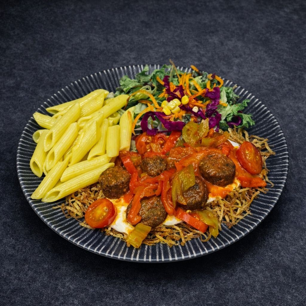 Vejeteryan Kebap (646,32 KCal)