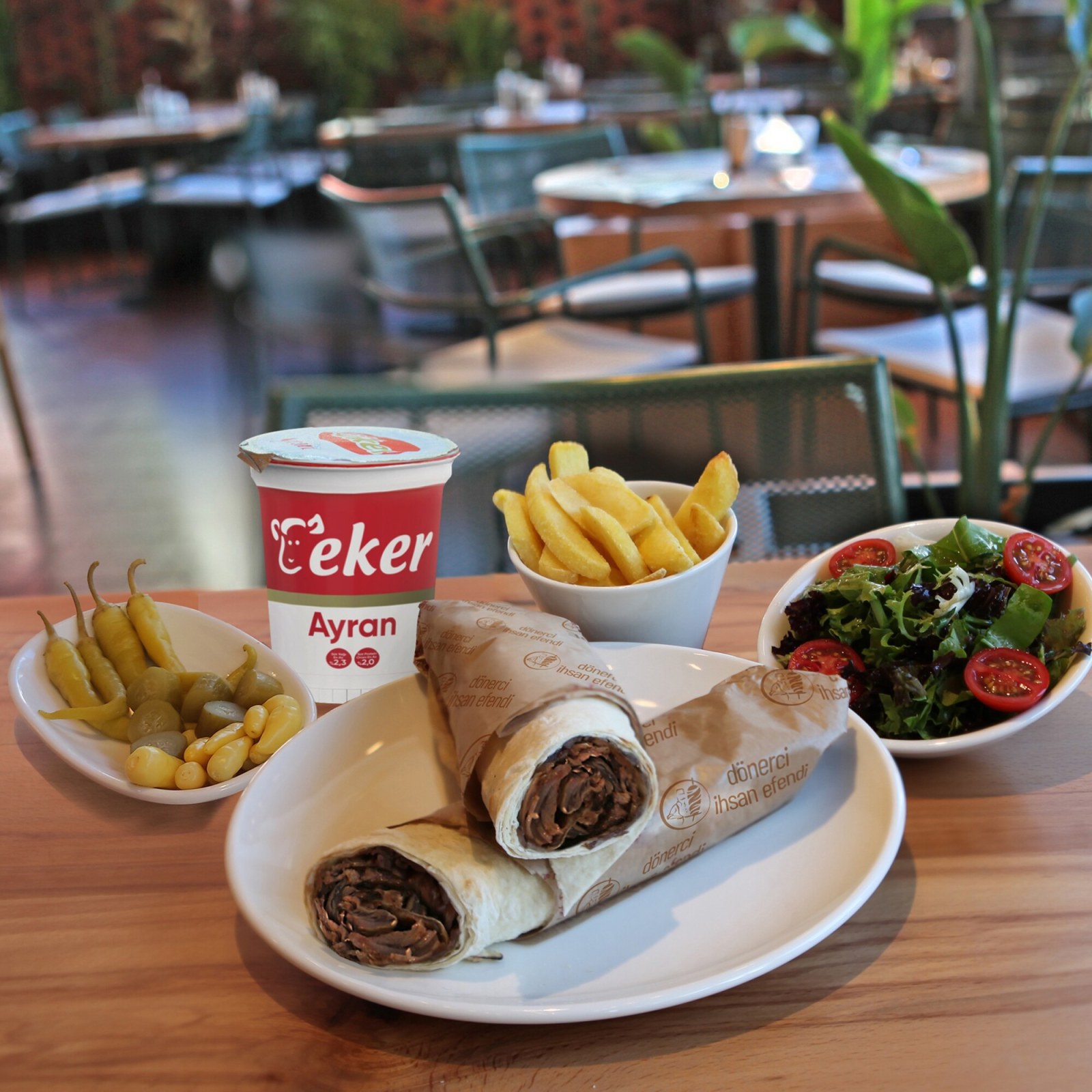 Dürüm Döner ve Ayran