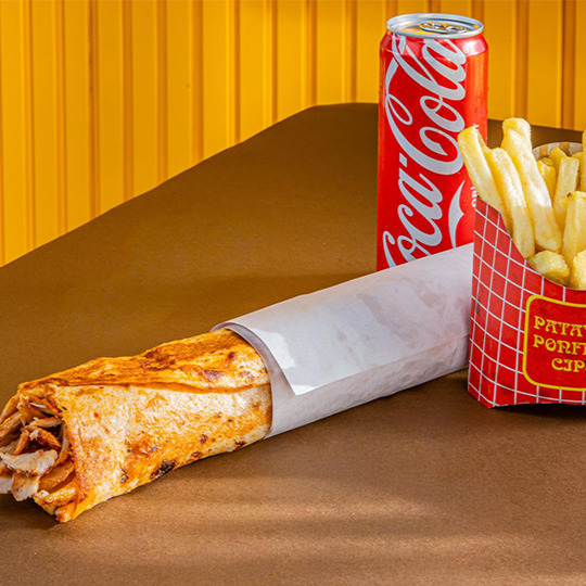 Tavuk Döner 45 cm Zurna Menü (150 gr)