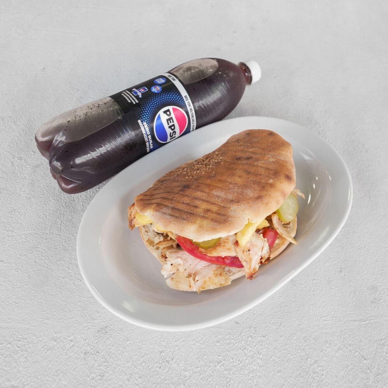 3'lü Pide Arası Tavuk Döner Menü