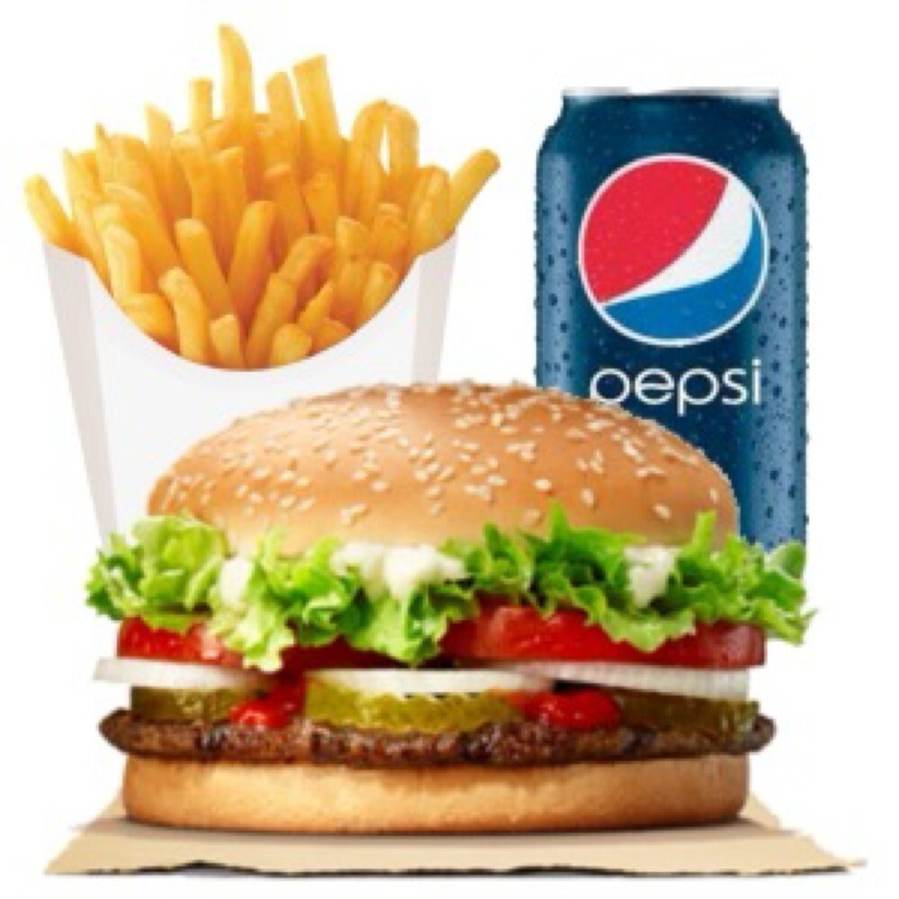 Cheeseburger & Patates Kızartması Menü