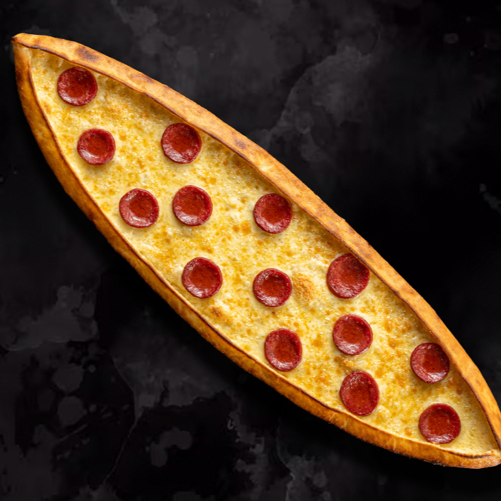 Sucuklu Kaşarlı Pide
