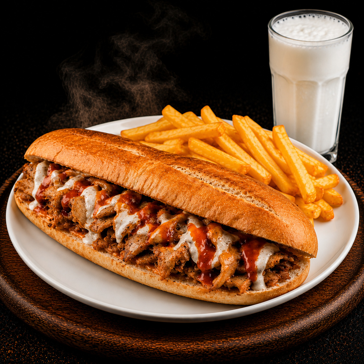 Tam Ekmek Döner Menü