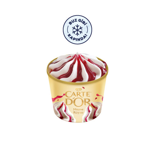 Algida Carte d'Or Mini Cup Meyve Rüyası (110 ml.)