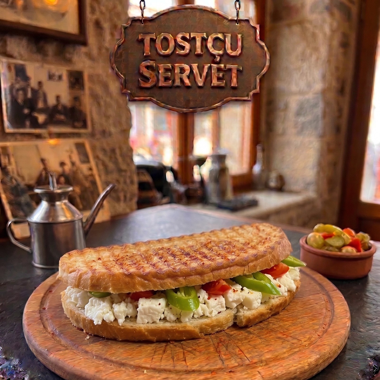 Beyaz Peynirli Tost