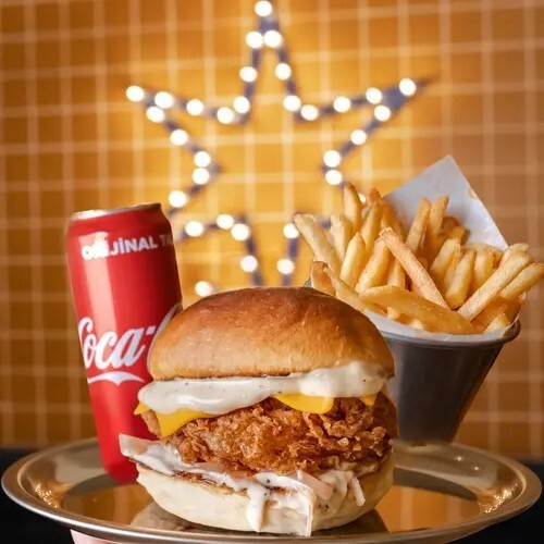 Coni Çıtır Trüflü Burger Menü