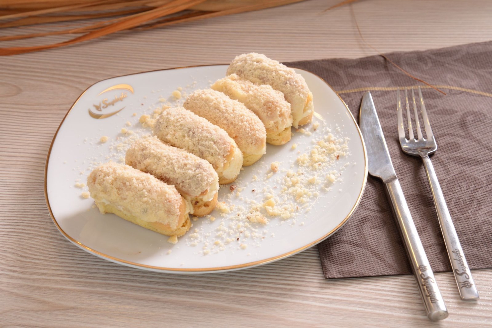 Beyaz Çikolatalı Ekler (500 gr.)