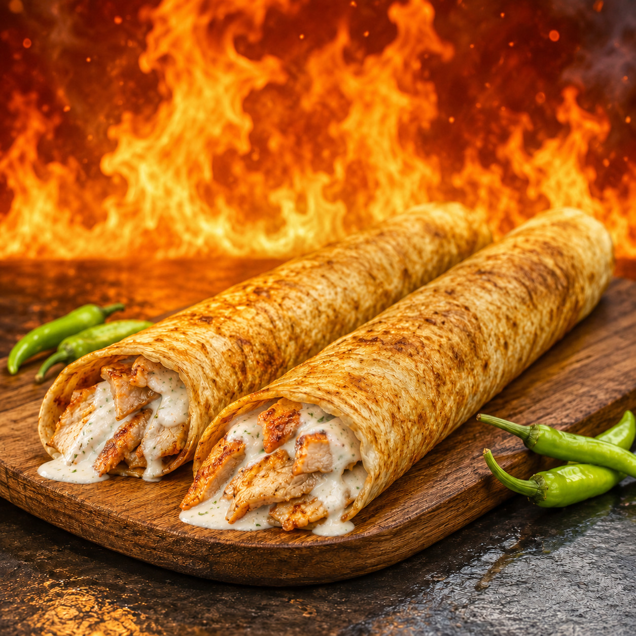 Hataylım Ranch Soslu Zurna Dürüm
