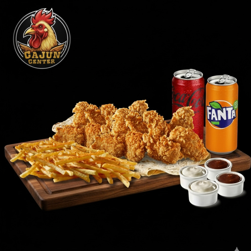 Cajun Sepeti Kanka Menü