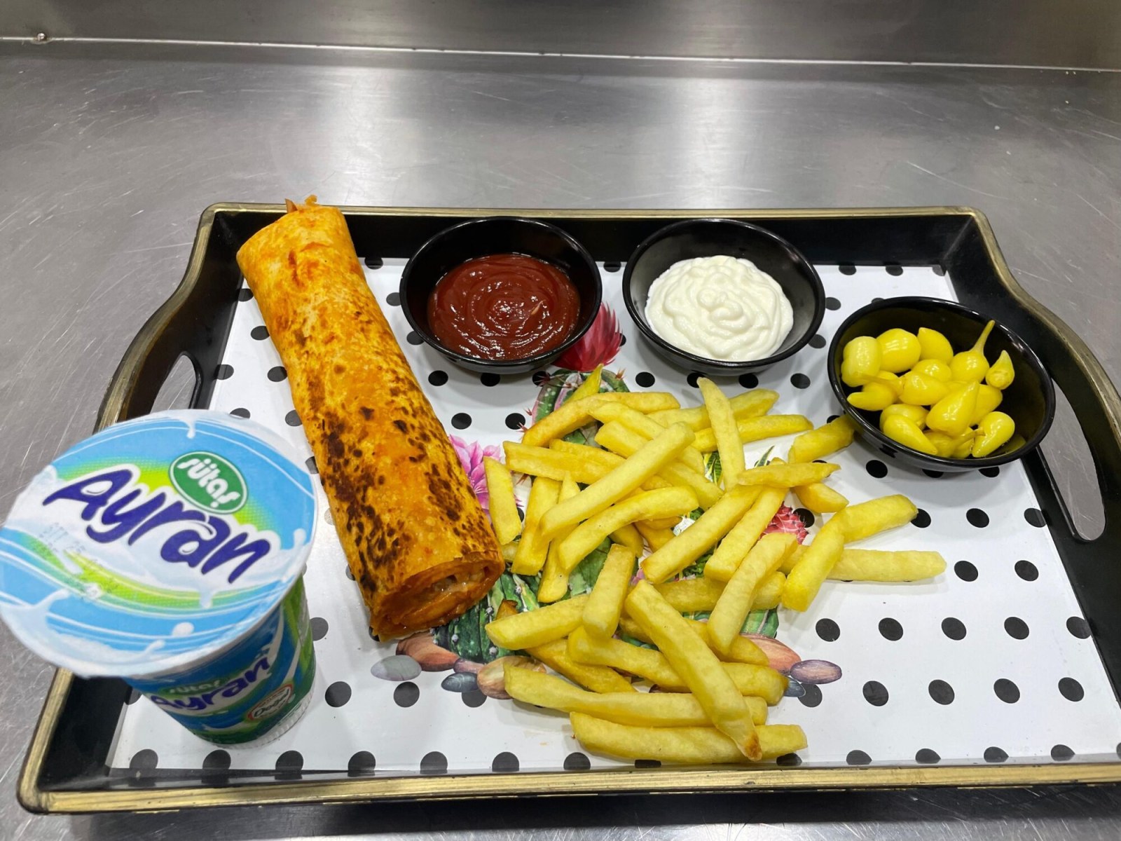 Klasik Hatay usulü Dürüm Menü ( 90 GR)