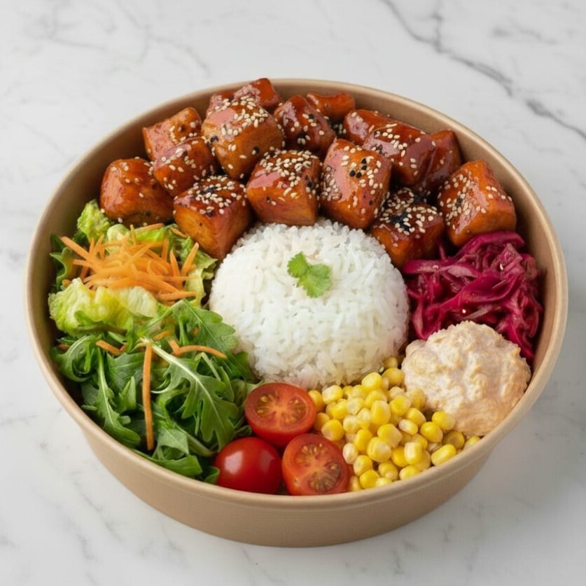 Teriyaki Tavuklu Bowl