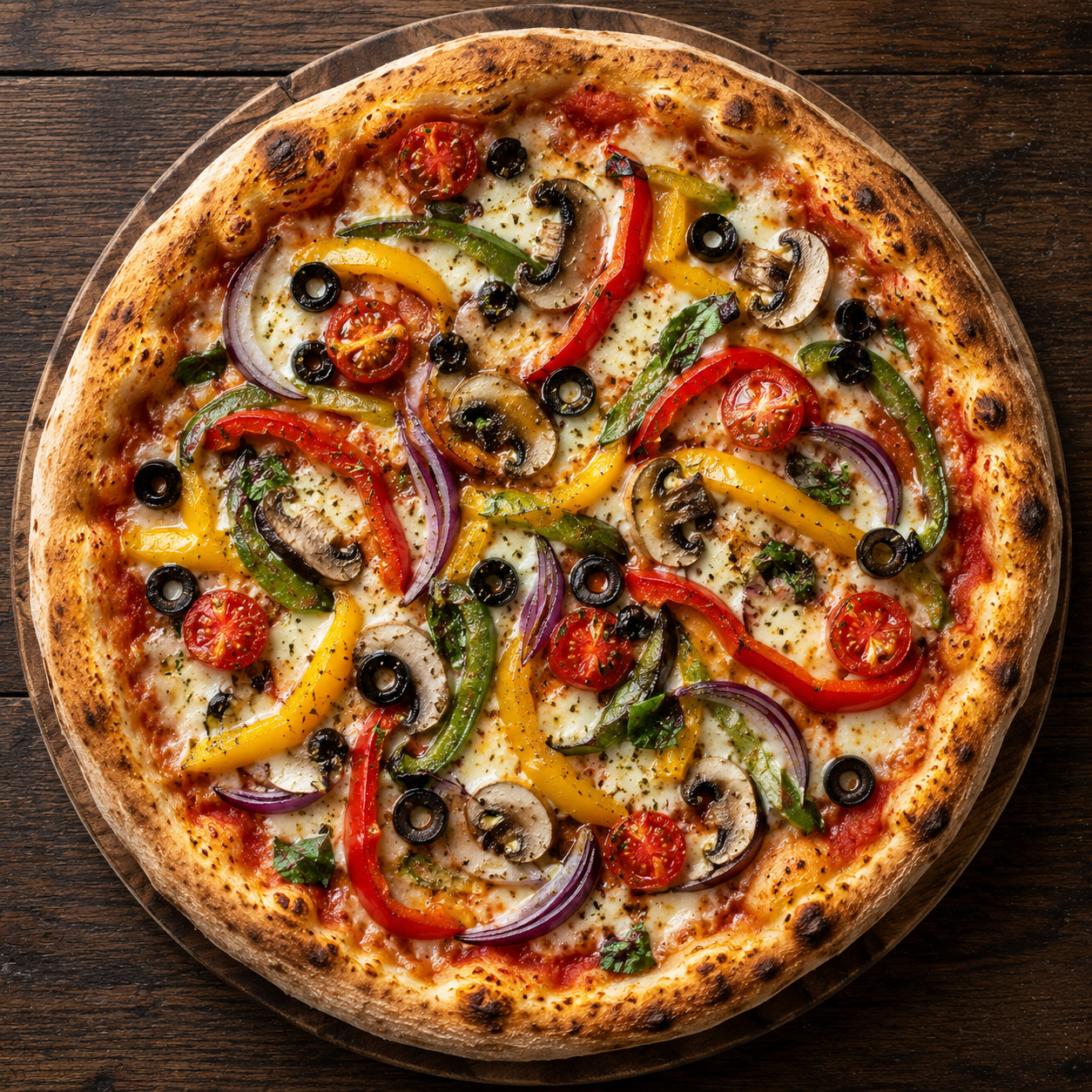 Vejetaryen Pizza (25 cm.)