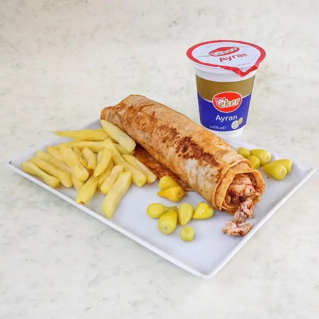 Tavuk Döner Dürüm Menü 1