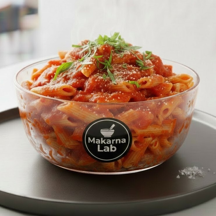 Domates Soslu Penne Makarna