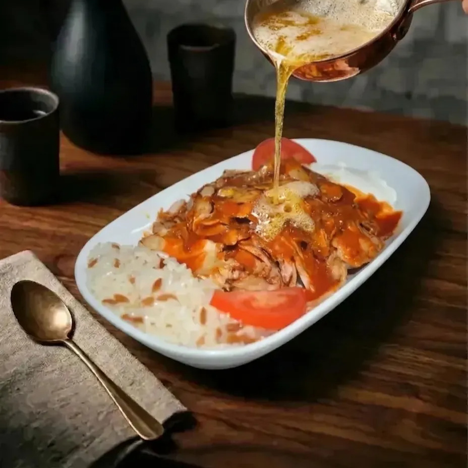 İskender (Tavuk Dönerden)