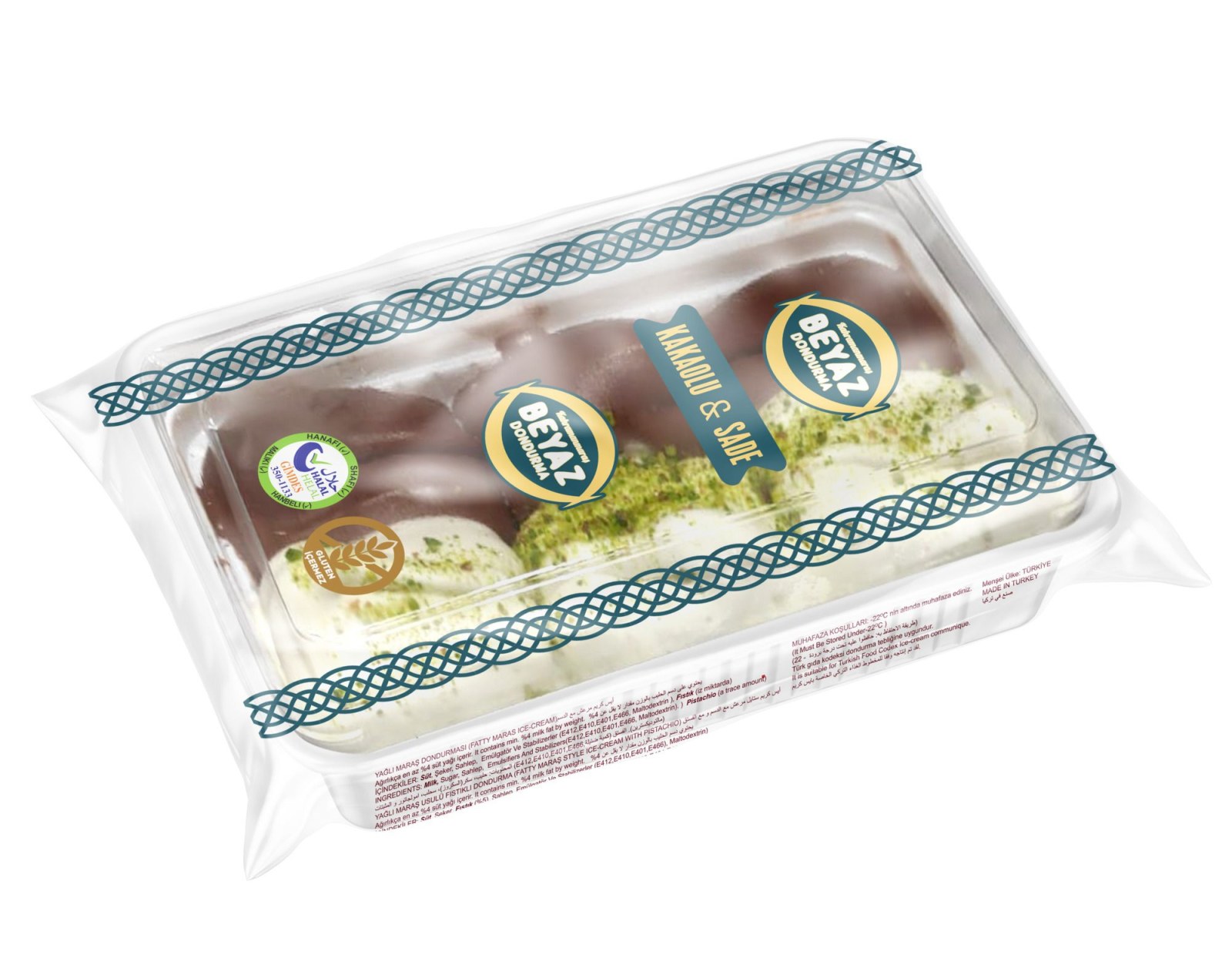 Kakao & Sade Maraş Dondurması(480gr)
