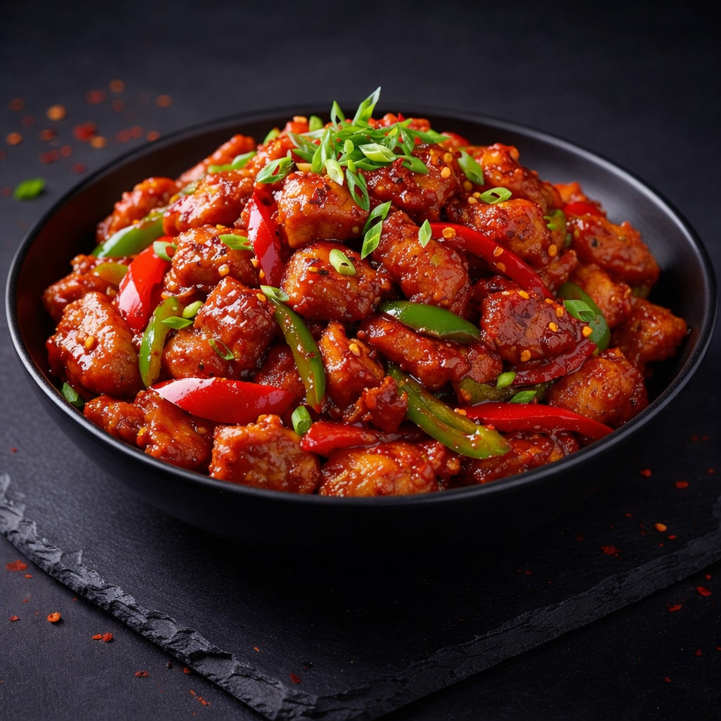 Acılı Tavuk / Spicy Chicken