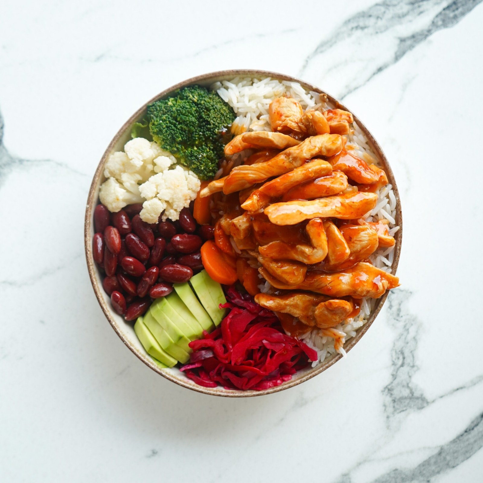 Sweet Chili Sauce / Sweet Chili Soslu Tavuk Bowl