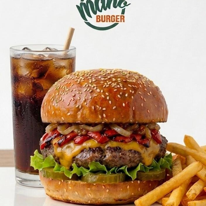 Mano Mexican Burger Menü