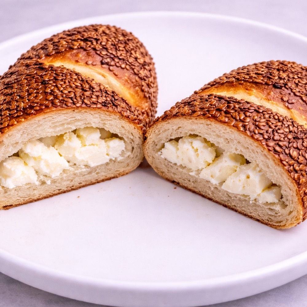 Ezine Peynirli İçli Simit