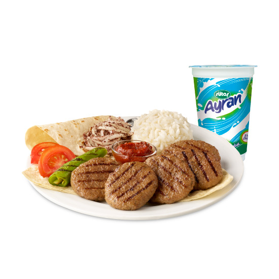 5'li Köfte Porsiyon Menü